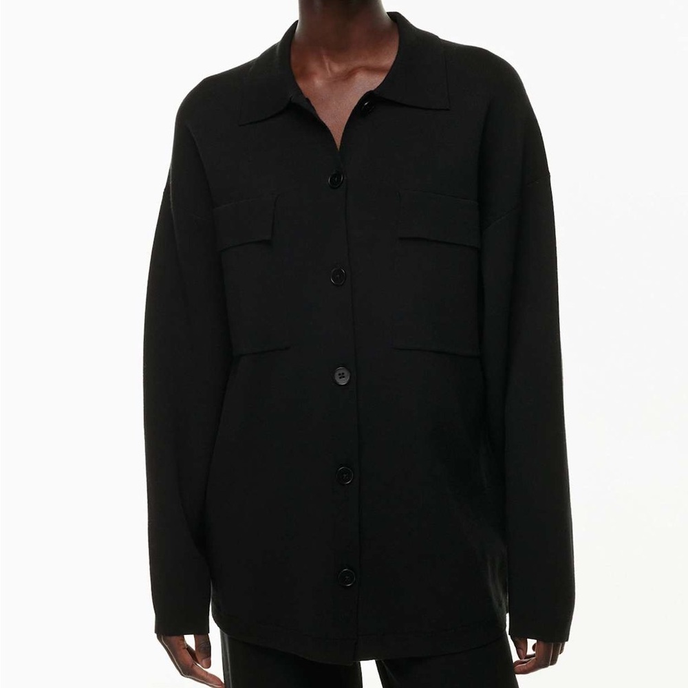 Aritzia Ronnie Sweater in Crème or Black XS - Picture 3 of 4